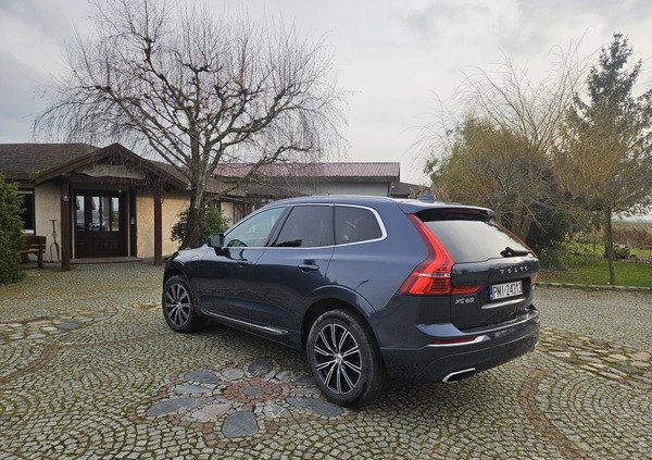 Volvo XC 60 cena 142000 przebieg: 52560, rok produkcji 2020 z Sieraków małe 191